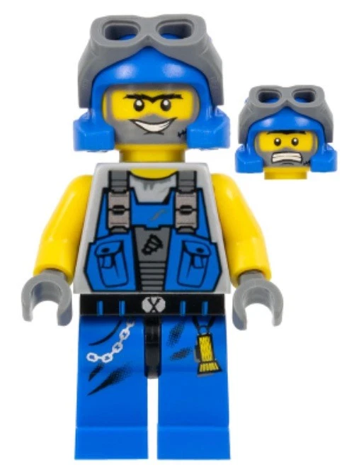 LEGO® Minifig pm018 - Power Miner - Duke Power Miners Minifigur - Bild 1 von 1