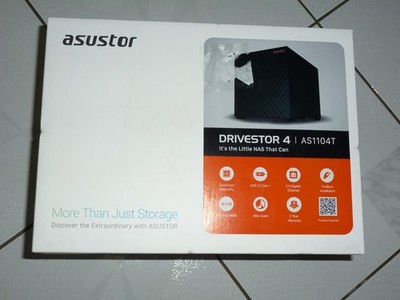 Asustor AS1104T DRIVESTOR 4 4-Bay Diskless Storage NAS - New in Box!!