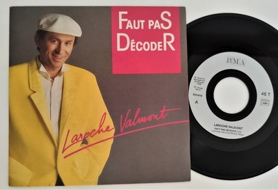 45 Umdrehungen neu Laroche Valmont 721410 muss nicht dekodiert werden BMA 1986