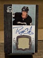 2007-08 The Cup #163 Ryan Carter Jersey RC Auto /249