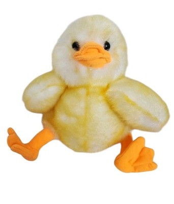  Stuffed Yellow Shimmery Baby Chick By JStuff Associates Corp 8''