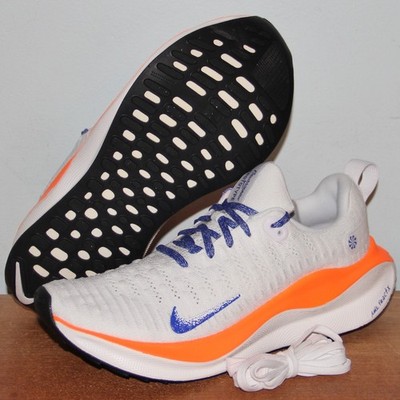 Nike ReactX Infinity Run 4 Blueprint Running Mens 7 White Blue Orange HJ6648-900
