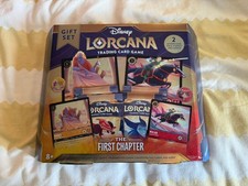 Disney Lorcana TCG The First Chapter Gift Set Collectors Box Brand New Sealed