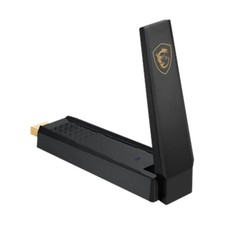 MSI AXE5400 IEEE 802.11 a/b/g/n/ac/ax Tri Band Wi-Fi Adapter for Computer/Notebo