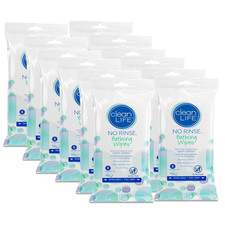 Bathing Wipes by Cleanlife Products 12 Pack , Premoistened and Aloe Vera Enrich