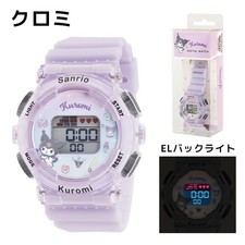 Hello Kitty Digital Watch Sanrio Kuromi Watch Clock Kids Junior Watch Japan