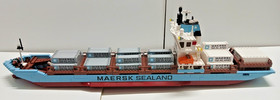 GENUINE LEGO SET 10152 MAERSK SEALAND CONTAINER SHIP 2004 WITH BOX AND MANUAL