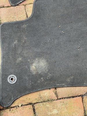 Genuine Porsche 4 Floor Mats Set Black Carpet VW 4G SEG 3CO 864