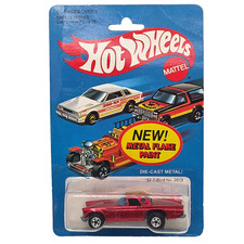 Hot Wheels 57 T-bird 19771982 Metallic Red Blackwall - Made In Malaysia Bp Hot Wheels 57 T-bird 19771982 Metallic Red Blackwall - Made In Malaysia Bp