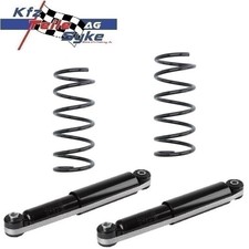 2x Gasdruck Stoßdämpfer + Federn hinten links rechts für Ford Ka (RU8)