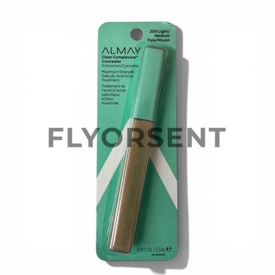 Almay Clear Complexion Concealer  - 200 Light/Medium PALE/ MOYEN NIB