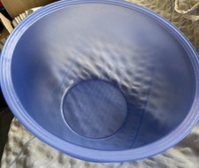 Tupperware Junge Welle Schüssel Blau Salatschüssel 4,3 L - Ohne Deckel