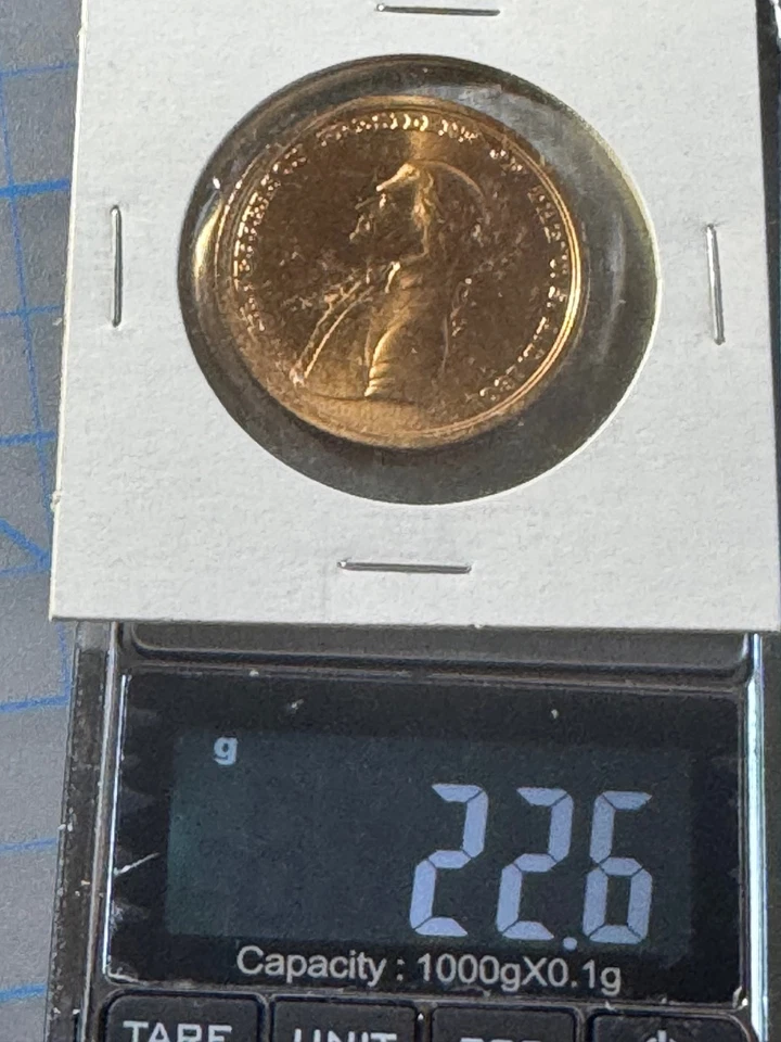 C-015 Uncirculated President Thomas Jefferson Commemorative Coin - Image 4 of 4