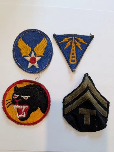 WW2 US Military Patch Lot - Lot of 4 Patches