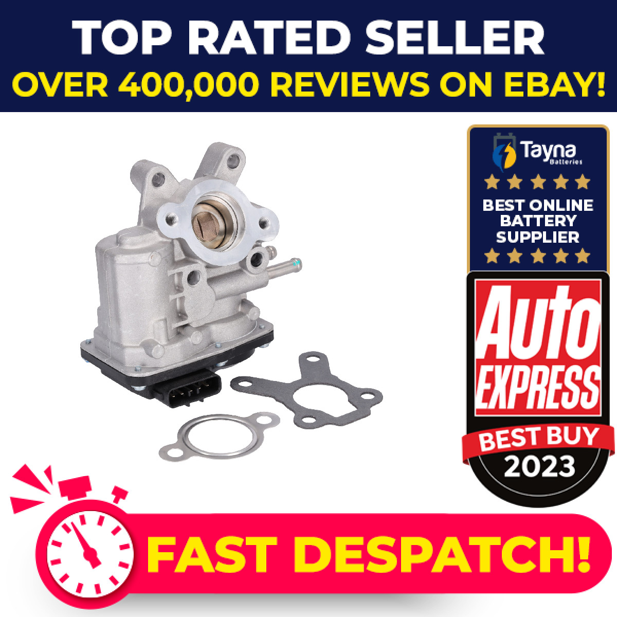 EGR Valve fits NISSAN NAVARA D22, D40 2.5D 2006 on YD25DDTi Blue Print Quality