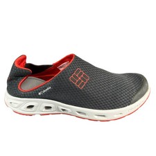 Columbia PFG Bahama Vent Loco II Mens 11.5 Grey Red Boat Shoes BM2585-030