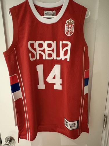 Nikola Jokic Jersey Serbia Authentic Classics Adult Large Stitched NWT $125 