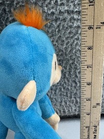 Fingerlings 9" Plush Monkey Animal Posable Arms & Legs Toy  Blue