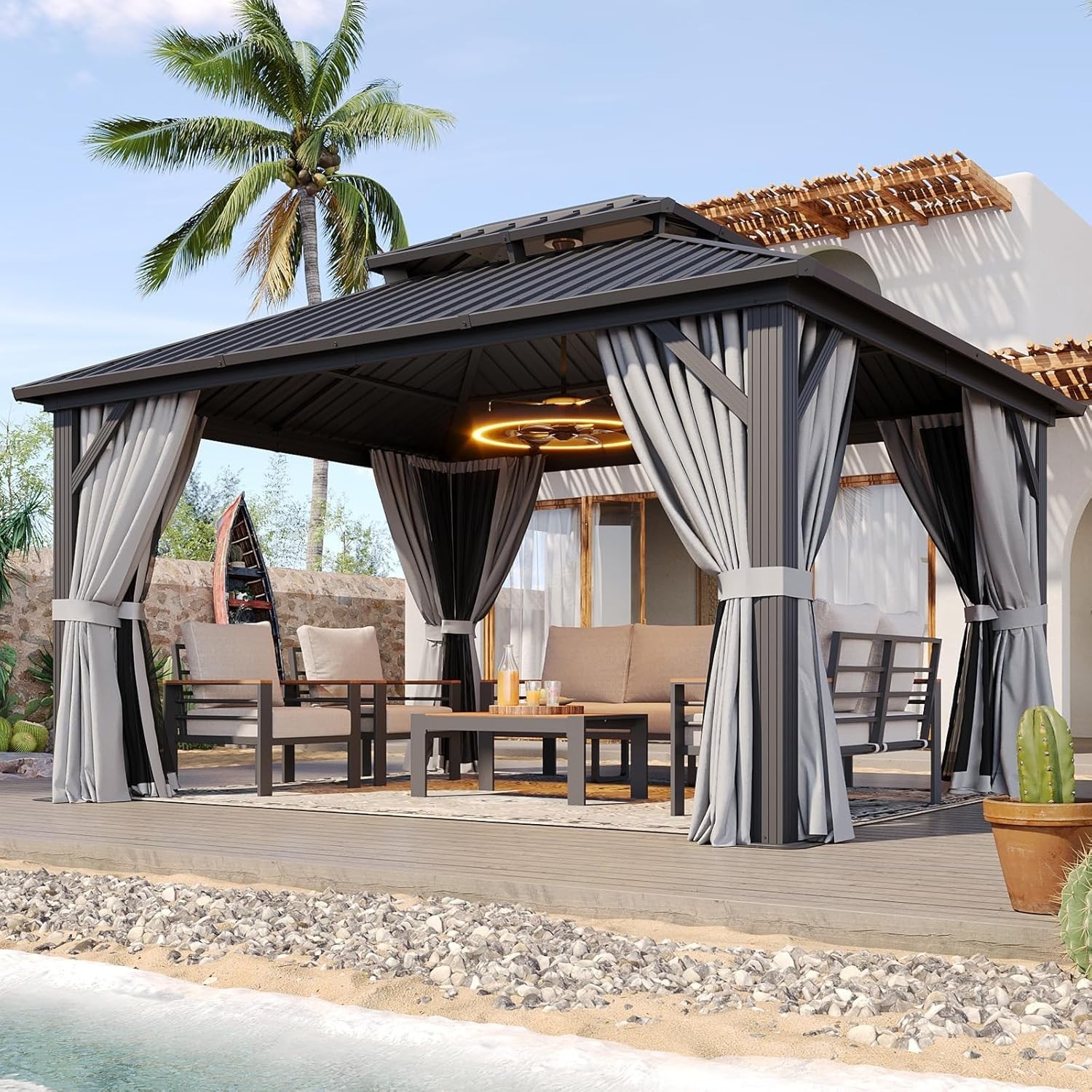 With Double Galvanized Steel R