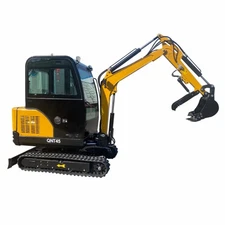 AGT QNT45 Mini Excavator 1.83 Ton Digger 26HP Diesel with Kubota 1703 Engine Cab
