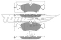 Tomex Brakes BremsbelÄGe Bremsbelagsatz Hinten MERCEDES-BENZ Sprinter B903 VW