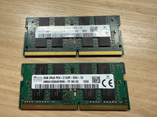 SK Hynix 16GB 2x8GB PC4-2133P DDR4 HMA41GS6AFR8N 2Rx8 Laptop Memory RAM