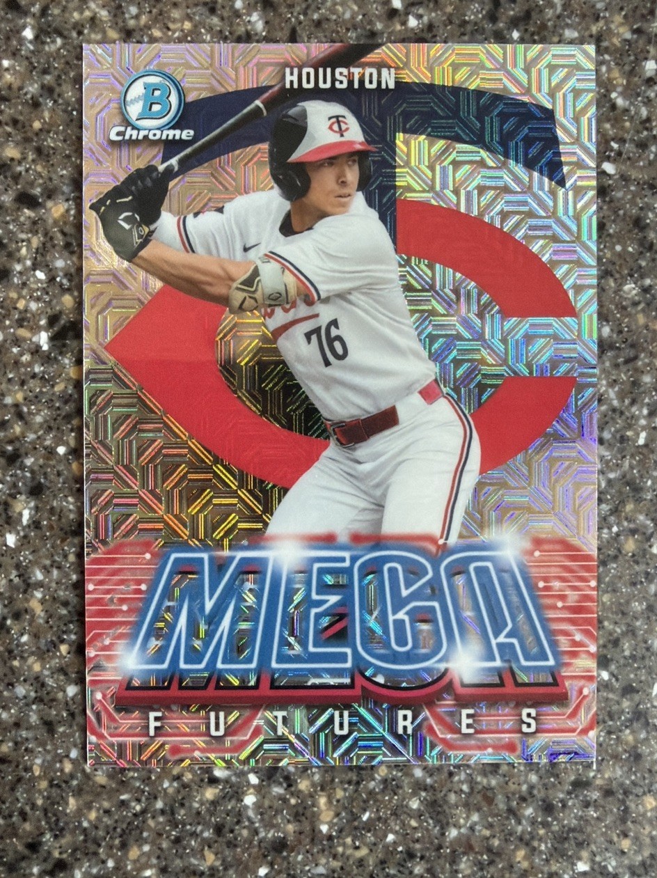 2026 Bowman Chrome Mega Futures Mojo Marek Houston #MF-2 Minnesota Twins SP