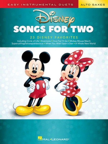 Easy Instrumental Duets: Disney Songs For Two Alto Saxophones [BOOK]