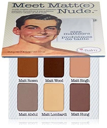 theBalm Meet Matt(e) Nude Eyeshadow Palette - 9 Shades - Image 2 of 4