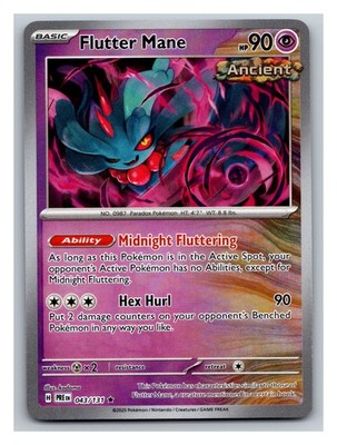 Flattermähne (Poke Ball Pattern) Rare SV: Prismatic Evolutions 043/131 NM