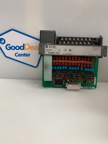 ALLEN-BRADLEY SLC500 Input Module 1746-IA16 Ser A - Picture 1 of 4