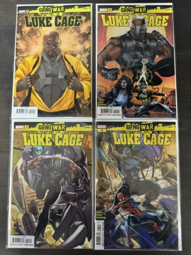 Marvel Comics 2023-24 Luke Cage #1-4 Gang War Tie-In Amazing Spider-Man New Set