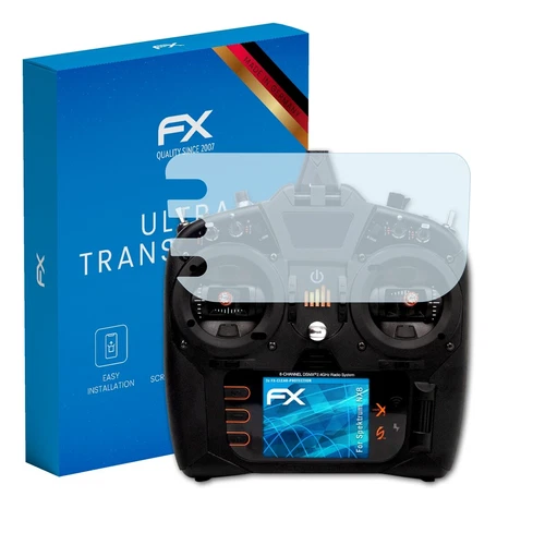 atFoliX 3x Screen Protection Film for Spektrum NX8 Screen Protector clear