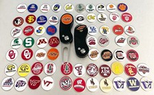 NCAA Switchblade GOLF DIVOT REPAIR TOOL Black  Ballmark WISCONSIN BADGERS Red