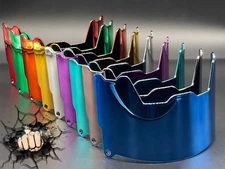 UV Chrome Plated Full Size Visor (Display Only) Replica,Speed,Schutt,Flex, Etc..