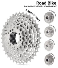 Road Bike Cassette 8S-12 Speed Bicycle Freewheel 11-25T/28T/30T/32T/34T Sprocket