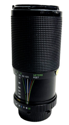Vivitar 75-200mm 1:4.5 MC Macro Focusing Zoom 55 mm Camera