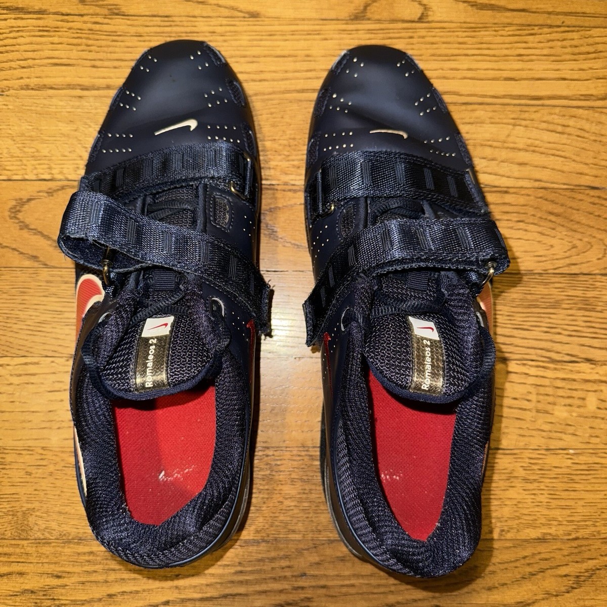 Size 12 - Nike Romaleos 2 Navy Red for sale online | eBay