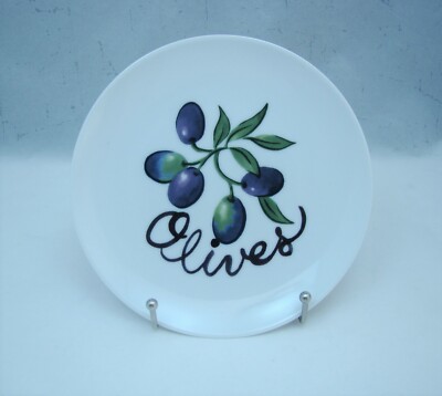 Lenox L110 Gemüse Thema OLIVEN Brot & Butter Canape Teller