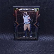 2022 Panini Obsidian Trevor Penning Rookie 42/75 #161 Saints