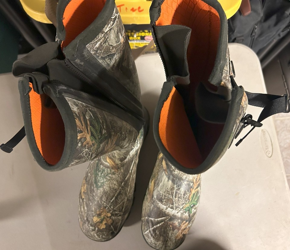 LaCrosse Alphaburly Pro Insulated Waterproof Hunting Boots Side Zip