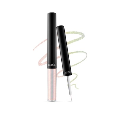 RENEE Holographic Liquid Eyeliner - Swan, Smudge-Proof & Long-Lasting 1ml