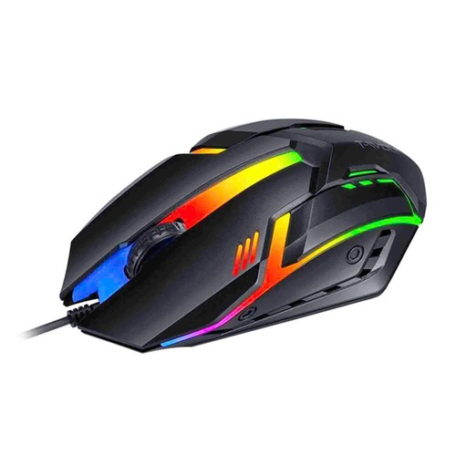 Ultimate TF800 Gaming Set: Backlit Keyboard RGB Mouse Headset & Anti-slip Pad - Picture 14 of 15