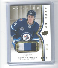 2020 2020-21 UPPER DECK PREMIER LOGAN STANLEY PREMIUM MATERIALS PATCH 32/49 RC