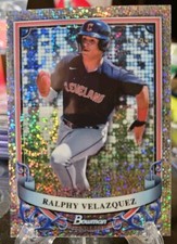 2024 Bowman Sterling Ralphy Velazquez Speckle Refractor #17/99