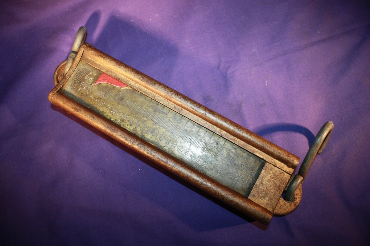Vintage Hanson USA Model No. 8910 THE VIKING 100 LB Scale Hunting
