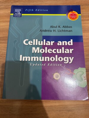 Cellular and Molecular Immunology by Andrew H. Lichtman, Abul K. Abbas (Mixed...