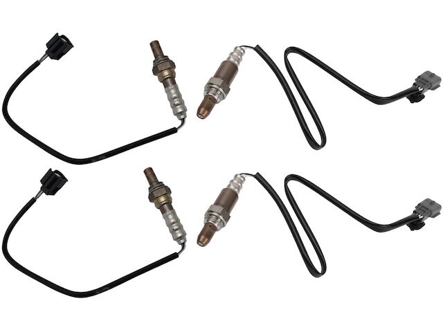 TRQ 4 Piece O2 Oxygen Sensor Set Oxygen Sensor Set fits Nissan Quest 2015 46RQPW