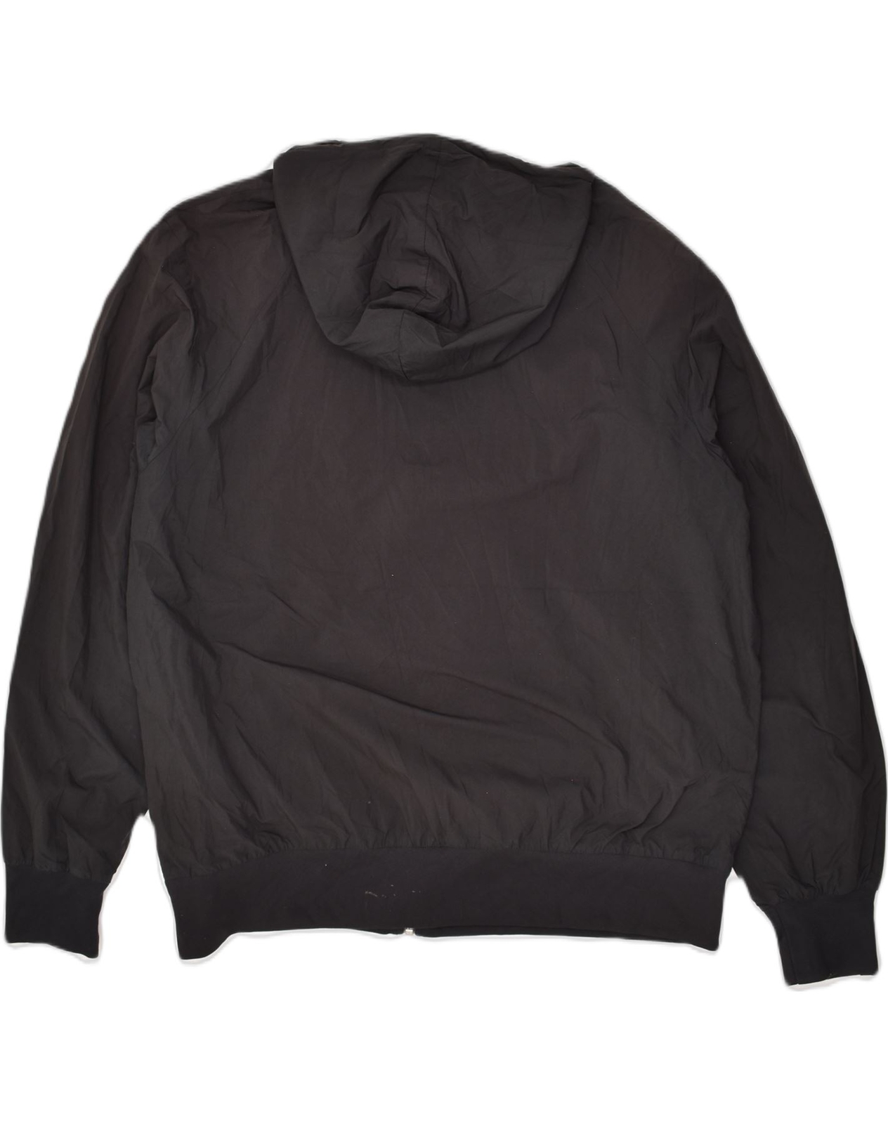 NIKE Mens Hooded Bomber Jacket UK 44 2XL Black Polyester CH08 eBay