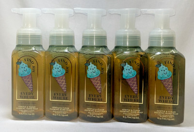 5 Mint n' Chip Ice Cream Gentle Foaming Hand Soap Bath & Body Works 8.75 Oz